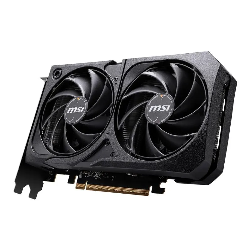 Graphics Card MSI GeForce RTX 5060 Ti SHADOW 2X OC PLUS 8GB GDDR7 Graphics Card view 3