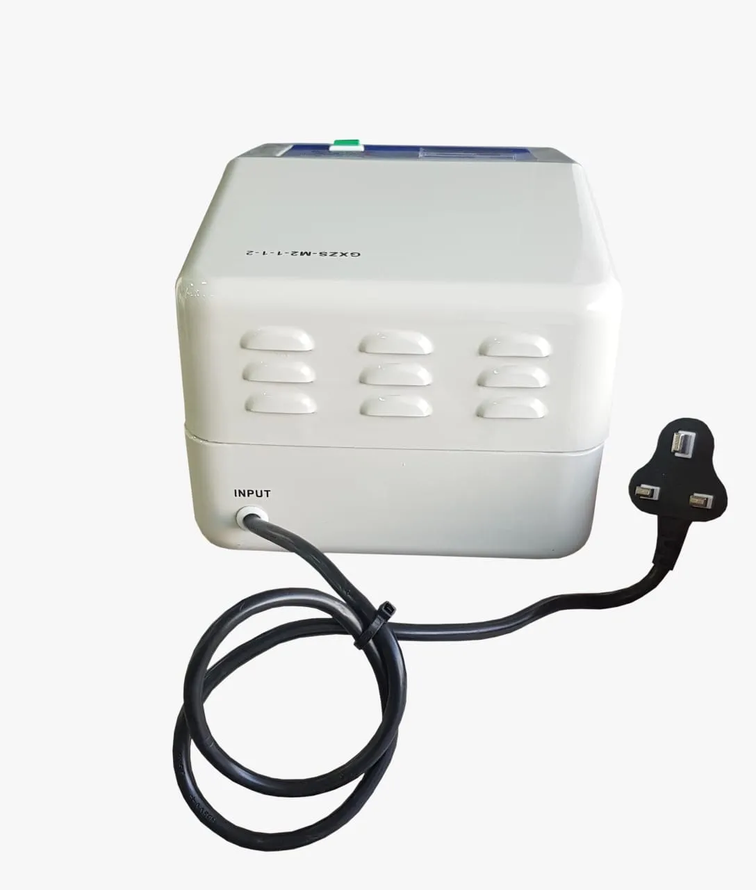 Case GeTX Stabilizer Servo motor Type 2000V 1Phases Wall Mount Cabinet Input 80v-260v,Output 220v, UK Socket GXZS-M2-1-2 alternate
