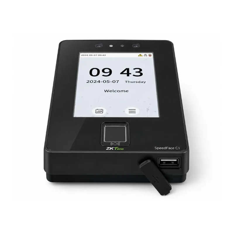 Network Device ZKTeco Multi-Biometric Access Control Terminal with Dual Facial Recognition view 2
