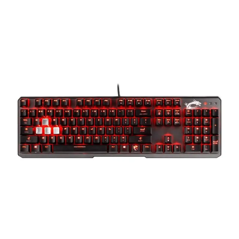 Keyboard MSI VIGOR GK60 RGB Mechanical Gaming Keyboard - Black view 3