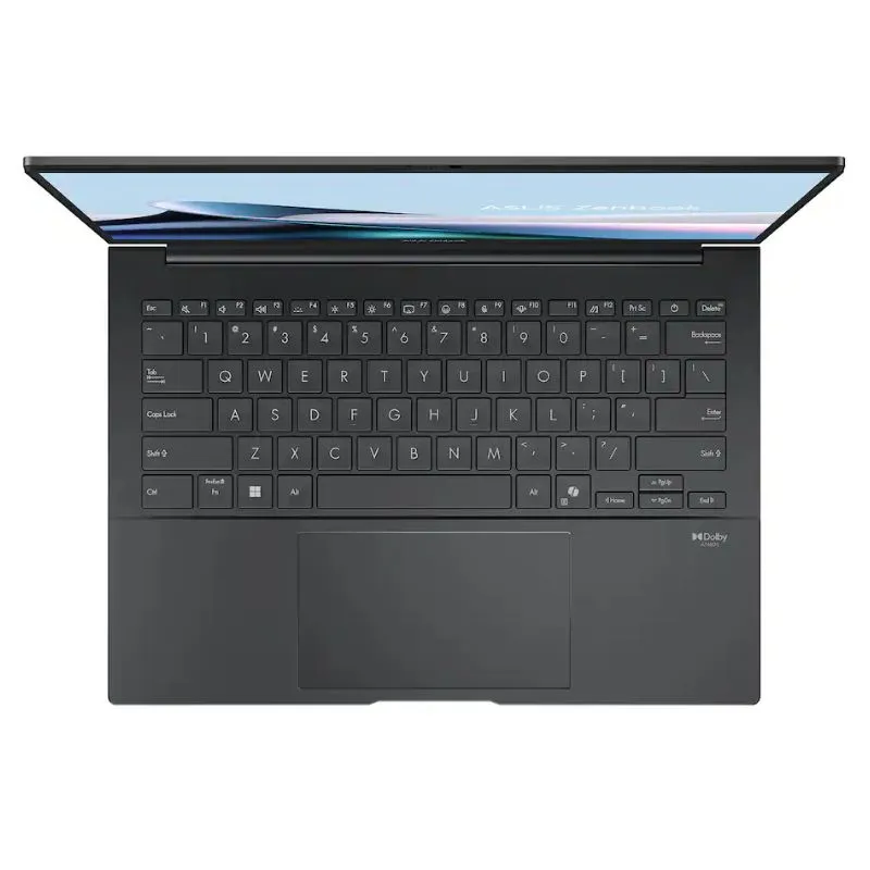 Laptop ASUS Zenbook 14 UM3406HA Touchscreen Laptop - AMD Ryzen 7-8840HS, 16GB RAM, 512GB SSD, 14″ WUXGA OLED Touch, Windows 11, Jade Black view 2