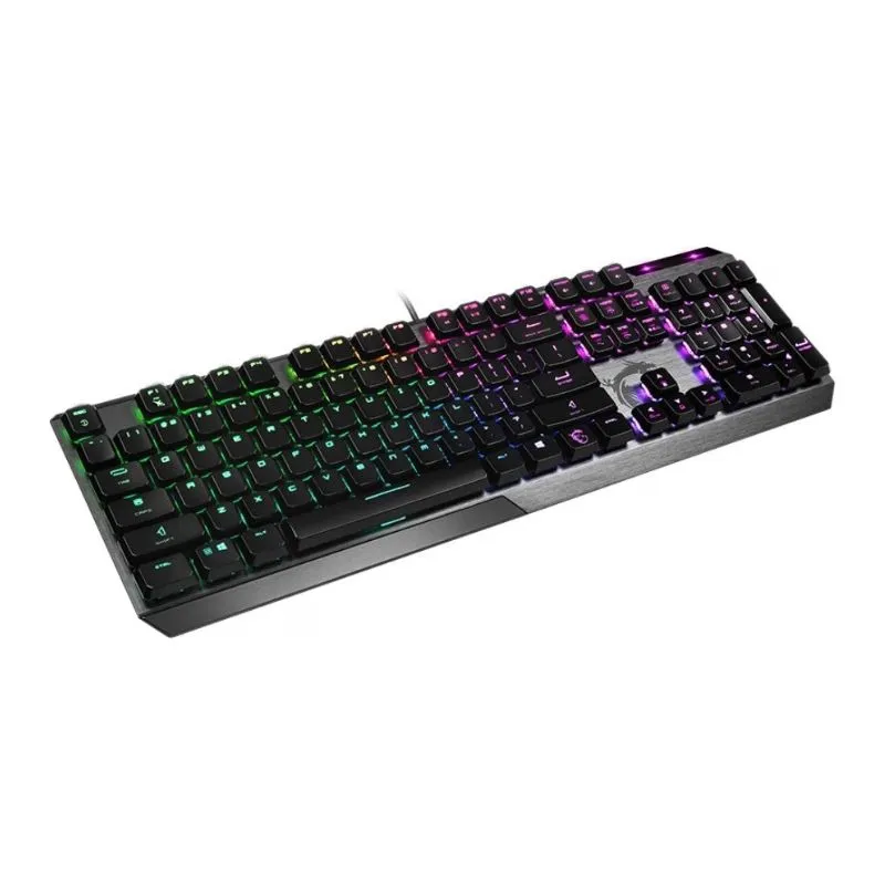 Keyboard MSI Vigor GK50 Mechanical RGB Gaming English-Arabic - Black