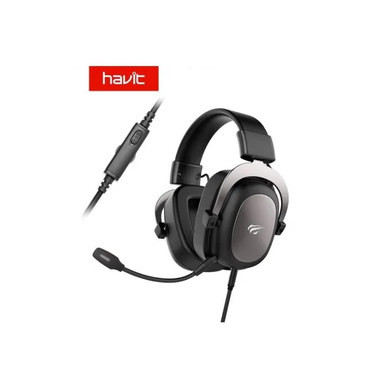 Headset Havit H2002D Gaming Headphone, Wired - Black