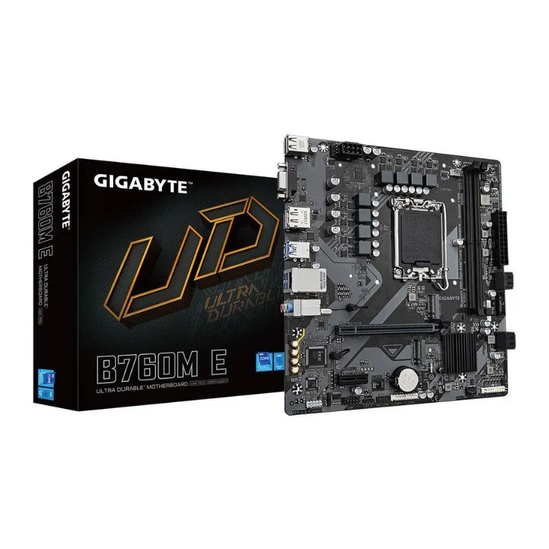 Motherboard Gigabyte B760M E DDR5 Motherboard - Intel LGA 1700, B760, mATX