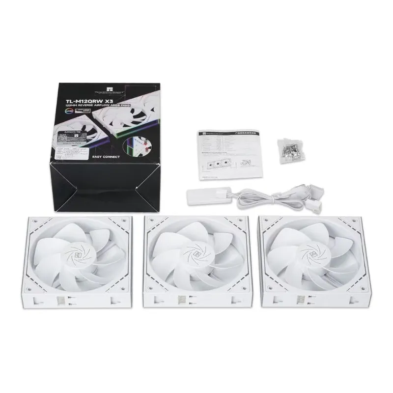 Accessory Thermalright TL-M12QW ARGB 120m (3-Pack Fans) - White view 4