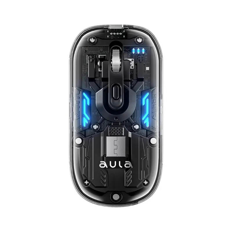 Mouse AULA AM210 Wireless + Bluetooth Gaming Mouse - Black view 2