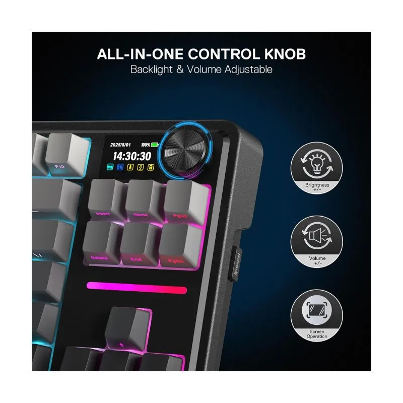 Keyboard Redragon K743SP RGB PRO Wireless Gaming view 4