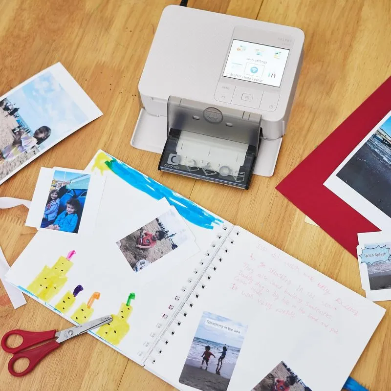 Printer Canon SELPHY CP1500 Wireless Compact Photo Printer - White view 3