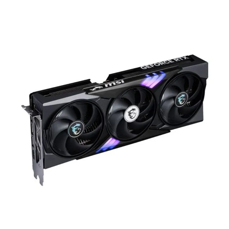 Graphics Card MSI GeForce RTX 5060 Ti 8G GAMING TRIO OC 8GB GDDR7 - Black view 2