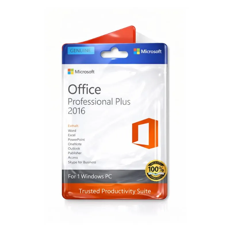 Software Microsoft Office 2016 Professional Plus - 1 PC
