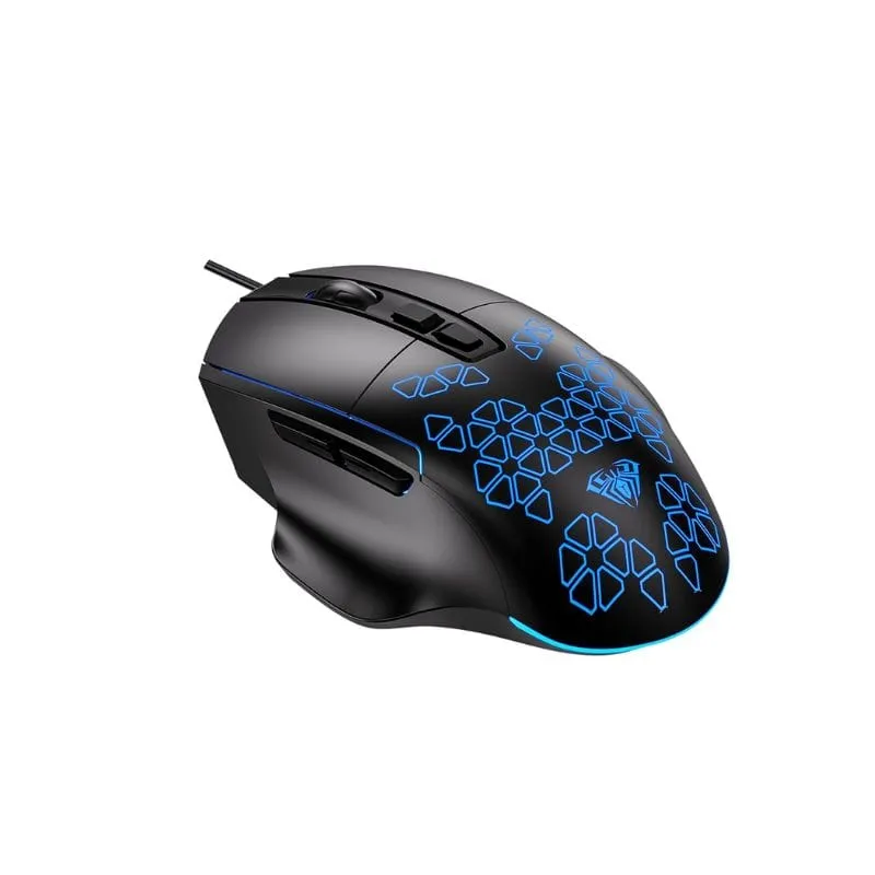 Mouse AULA F812 Wired RGB 7-Marco Keys 7200 DPI Gaming view 4