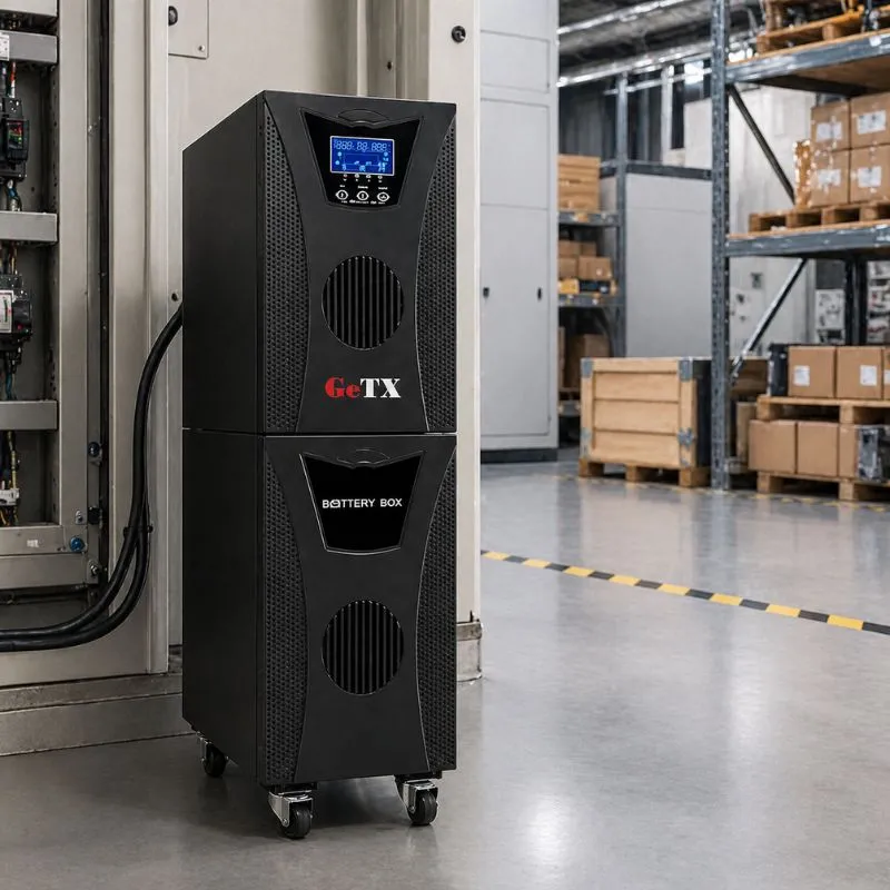 UPS GeTX GXT-6000-CON 6000VA/5400W Online UPS view 2