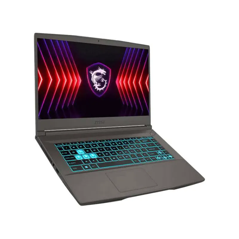 Laptop MSI Thin A15 B7VE Gaming Laptop - AMD Ryzen 7-7735HS, 16GB RAM, 512GB SSD, RTX 4050 6GB, 15.6″ FHD 144Hz IPS, Cosmos Gray view 3
