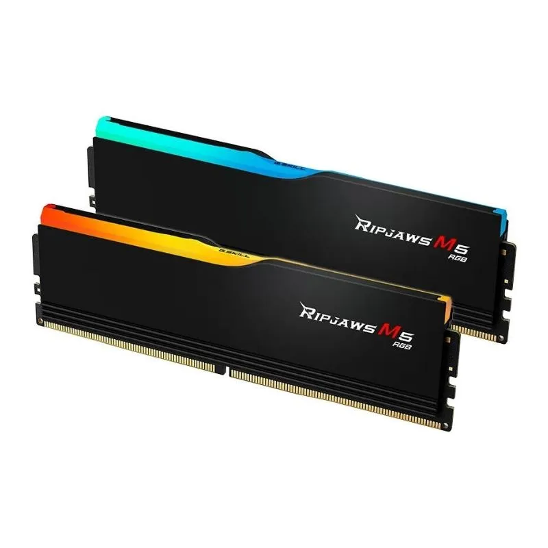 RAM G.SKILL Ripjaws M5 RGB 32GB (2x16GB) DDR5 6000MHz CL36 Desktop Memory - Black view 2