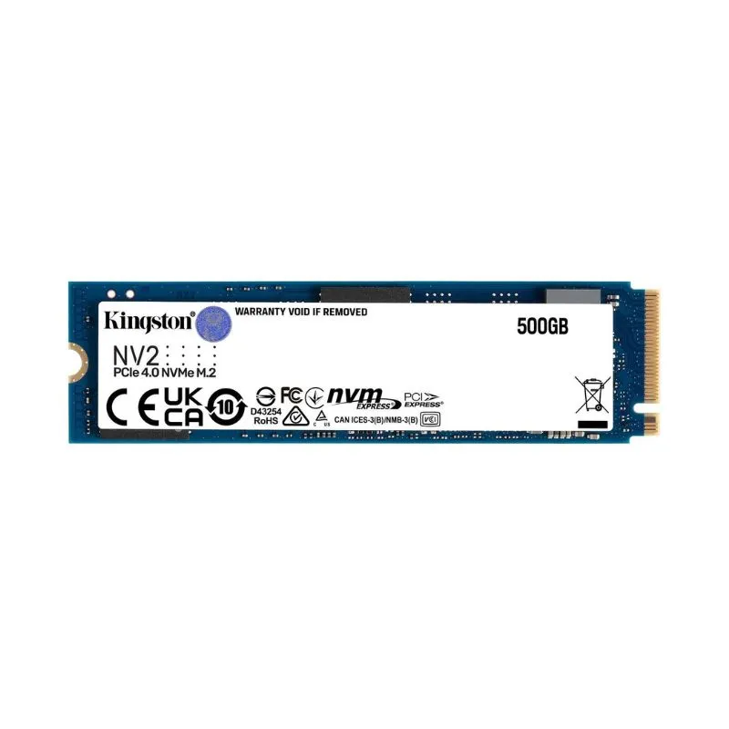 Storage Kingston NV2 500GB M.2 NVMe PCIe 4.0 SSD view 2