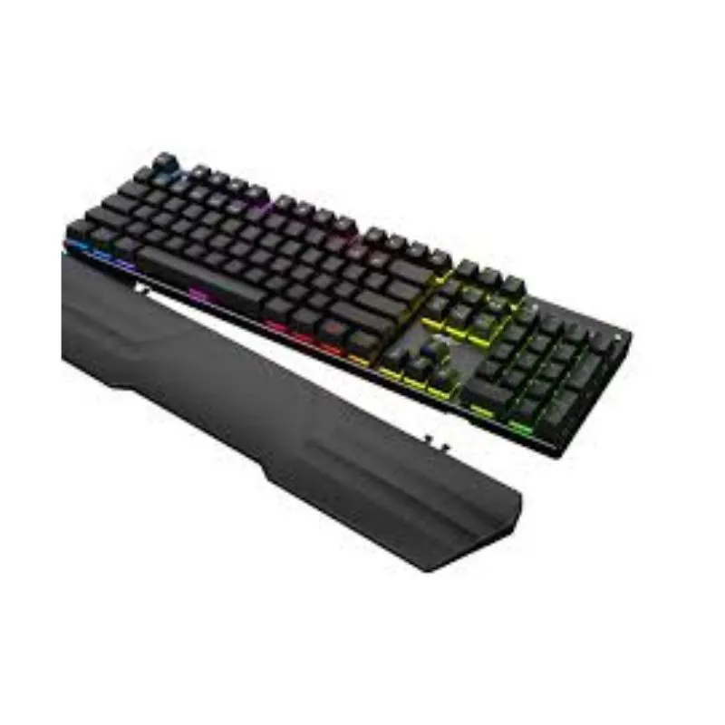 Keyboard HAVIT HV-KB432L Mechanical Gaming Keyboard, RGB Backlights, Blue Switch - Black view 2