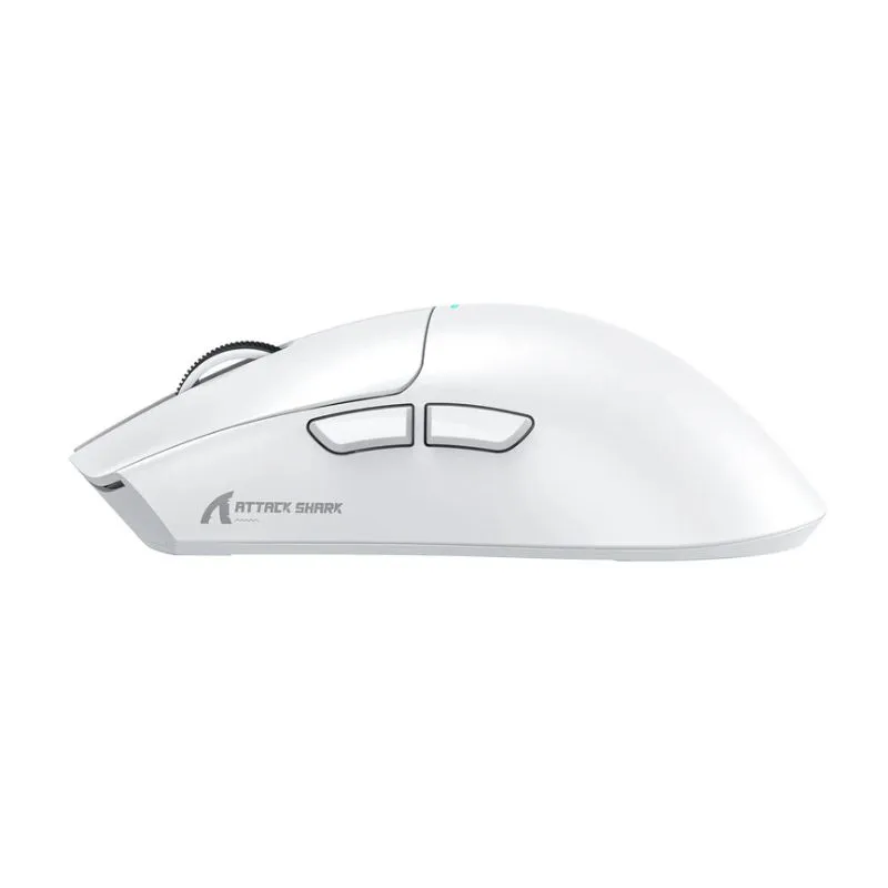 Mouse Attack Shark X3 Pro 26000 DPI RGB Wireless Gaming - White view 2