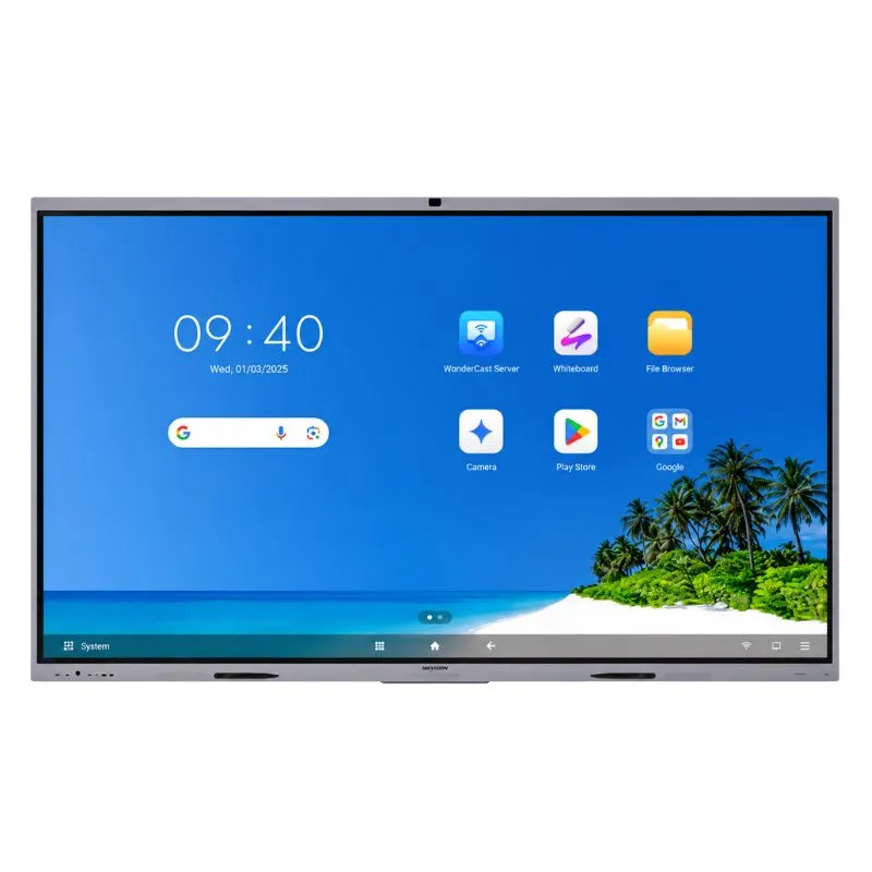 Storage Hikvision DS-D5B86RB/FP 86-inch 8GB Memory, 128GB SSD, Android 16, 4K Smart Interactive Whiteboard