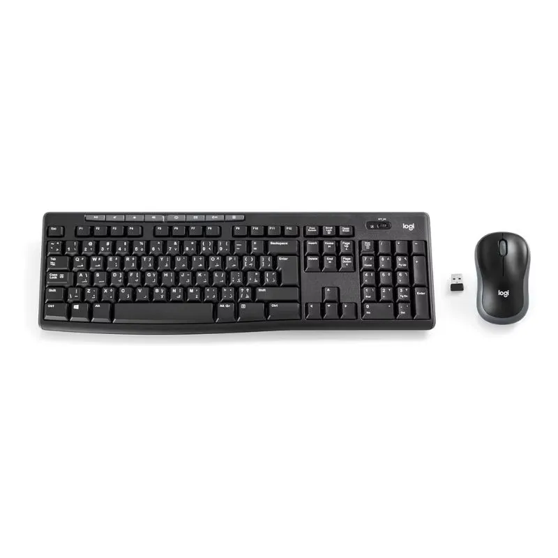 Mouse Logitech MK270 Wireless Combo Keyboard and - Black