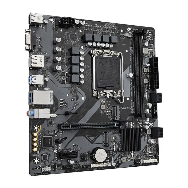 Motherboard Gigabyte B760M E DDR5 Motherboard - Intel LGA 1700, B760, mATX view 4