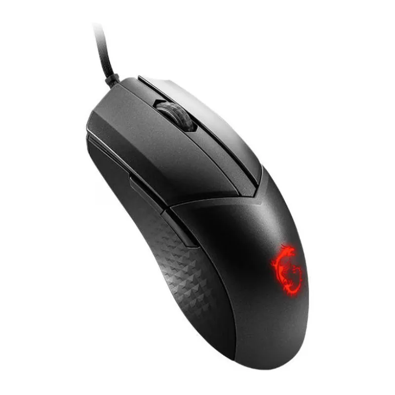 Mouse MSI Clutch GM41 Wired Lightweight, RGB Gaming Mouse - Black view 2