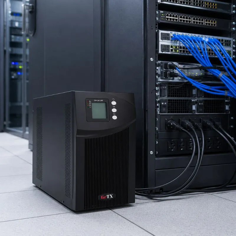 UPS GeTX GXK-1-CO 1000VA Online UPS view 3