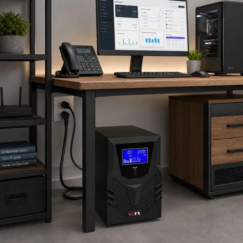 UPS GeTX GTXF-2000 2000VA/1200W Line-Interactive UPS view 3
