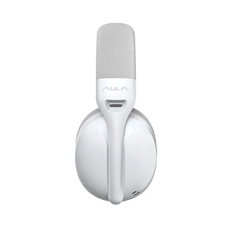 Headset AULA S6 Wireless 3-in-1 Gaming Headset - White view 2