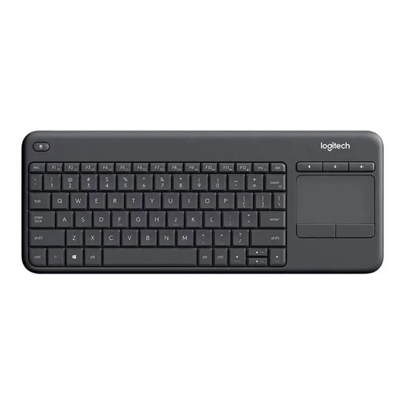 Keyboard Logitech K400 Plus Wireless Touch Keyboard - Black view 3