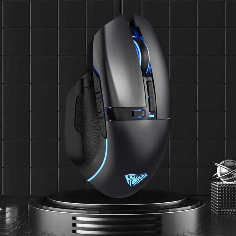 Mouse AULA F812 Wired RGB 7-Marco Keys 7200 DPI Gaming alternate