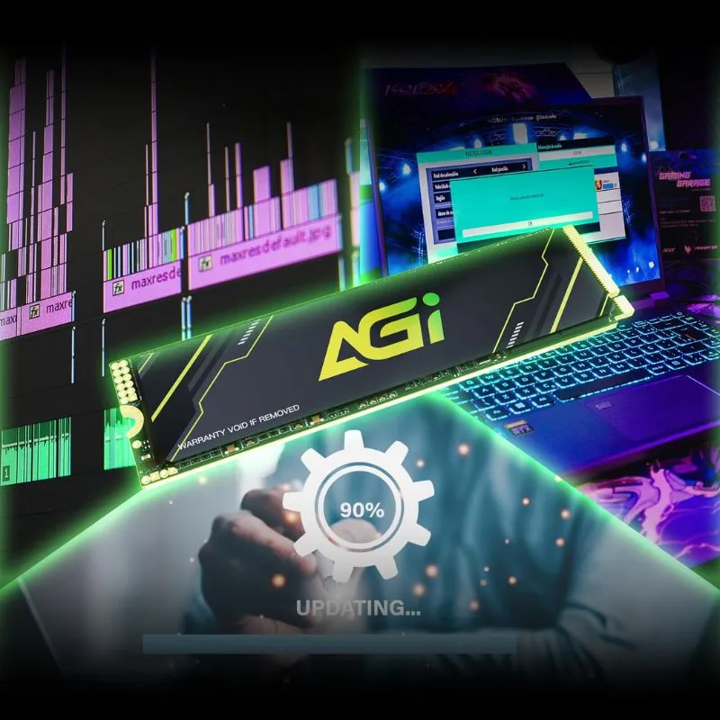 Storage AGI AI298 2TB PCIe NVMe M.2 Gen3 SSD view 4