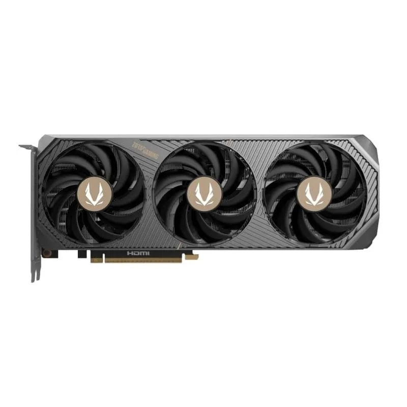 Graphics Card Zotac Gaming Geforce RTX 5070 Solid OC 12GB GDDR7 - Black view 3