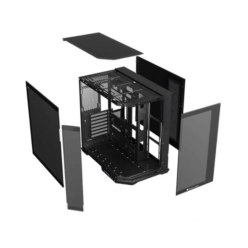 Case Jungle Leopard AS-01 Mid Tower ATX (Without Fans) - Black view 4