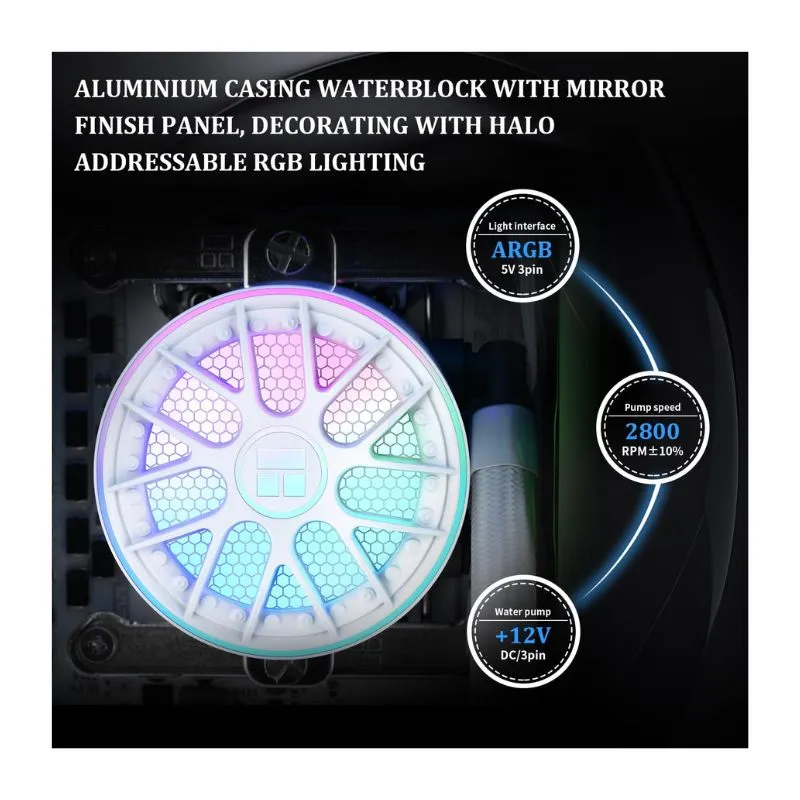 Cooler Thermalright Aqua Elite 360 V6 ARGB Liquid - White view 4