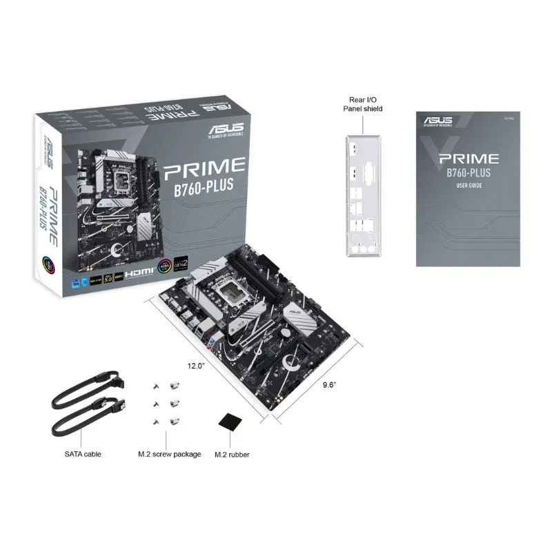 Motherboard ASUS Prime B760-PLUS ATX Motherboard - Intel LGA 1700, B760, DDR5, PCIe 5.0 view 5