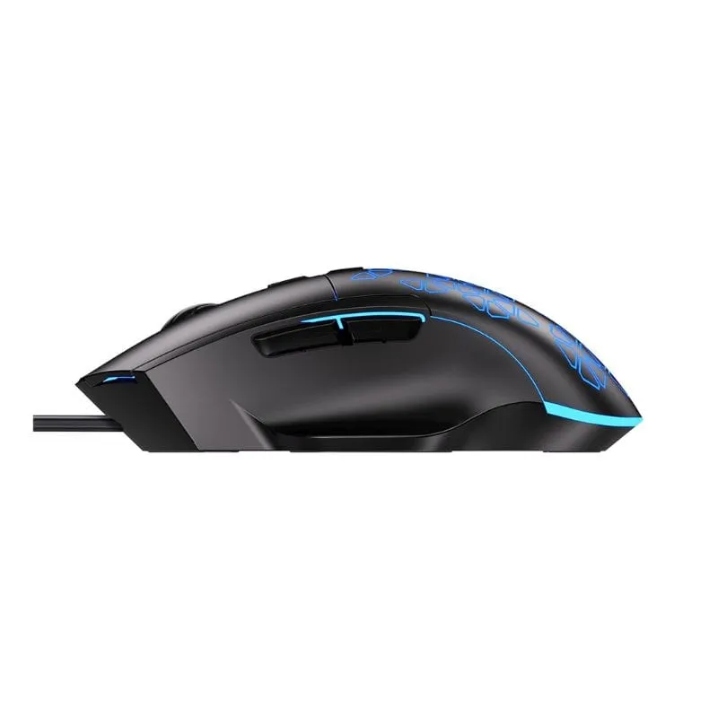 Mouse AULA F812 Wired RGB 7-Marco Keys 7200 DPI Gaming view 3
