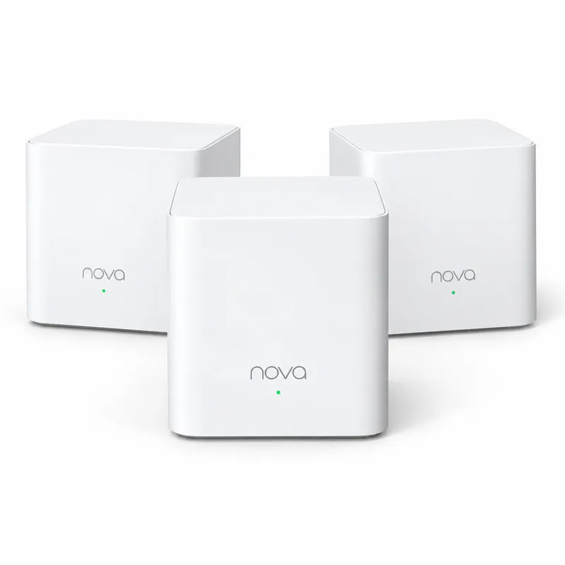Network Device Tenda EX3 (3-Pack) Whole Home Mesh Wi-Fi 6 System - White view 3