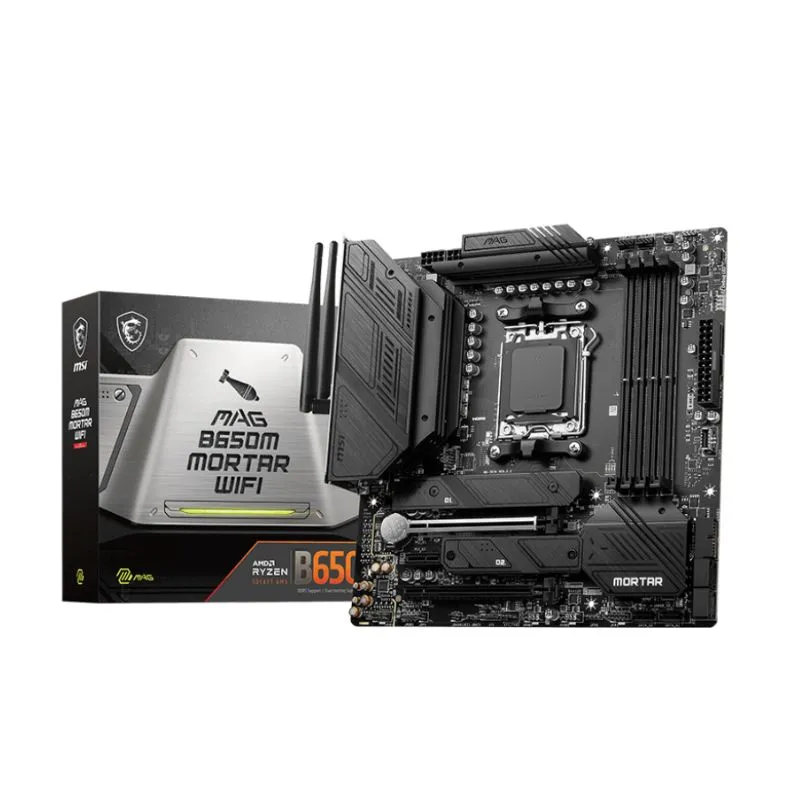 Motherboard MSI MAG B650M Mortar WiFi AM5 Micro-ATX Motherboard
