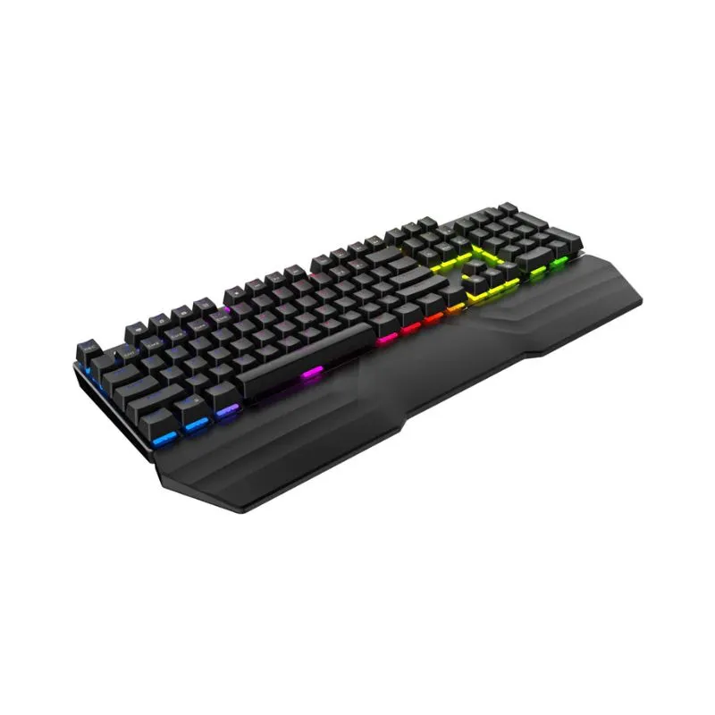 Keyboard HAVIT HV-KB432L Mechanical Gaming Keyboard, RGB Backlights, Blue Switch - Black view 3