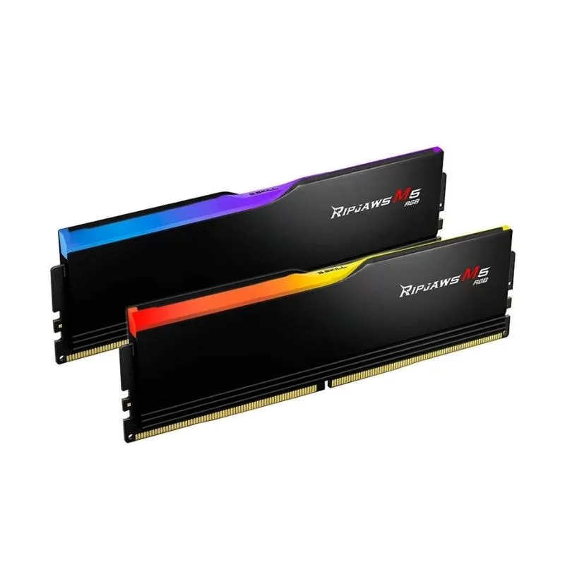 RAM G.SKILL Ripjaws M5 RGB 32GB (2x16GB) DDR5 6000MHz CL36 Desktop Memory - Black view 3
