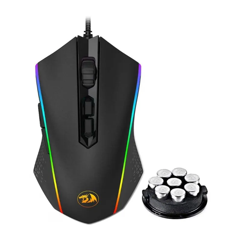 Mouse Redragon M710 MEMEANLION CHROMA, Gaming Mouse, RGB backlight - Black