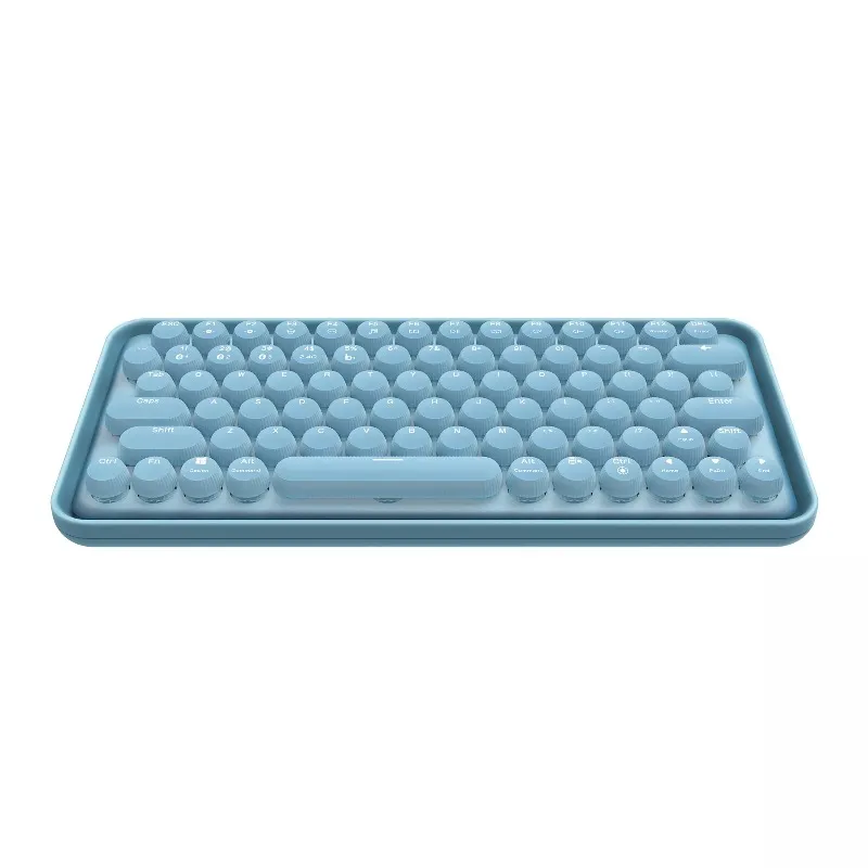 Keyboard Rapoo Ralemo Pre5 Multi-Mode Wireless Mechanical Keyboard with Backlight - Blue view 3