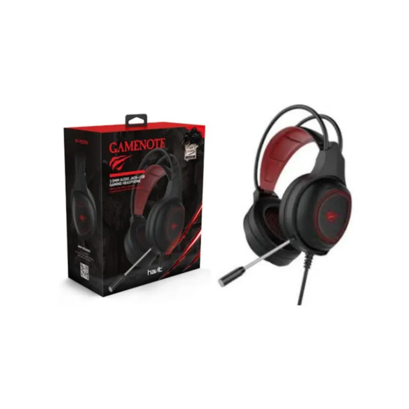 Headset Havit H2239D USB Gaming Headphones, Wired Headset - Black view 4