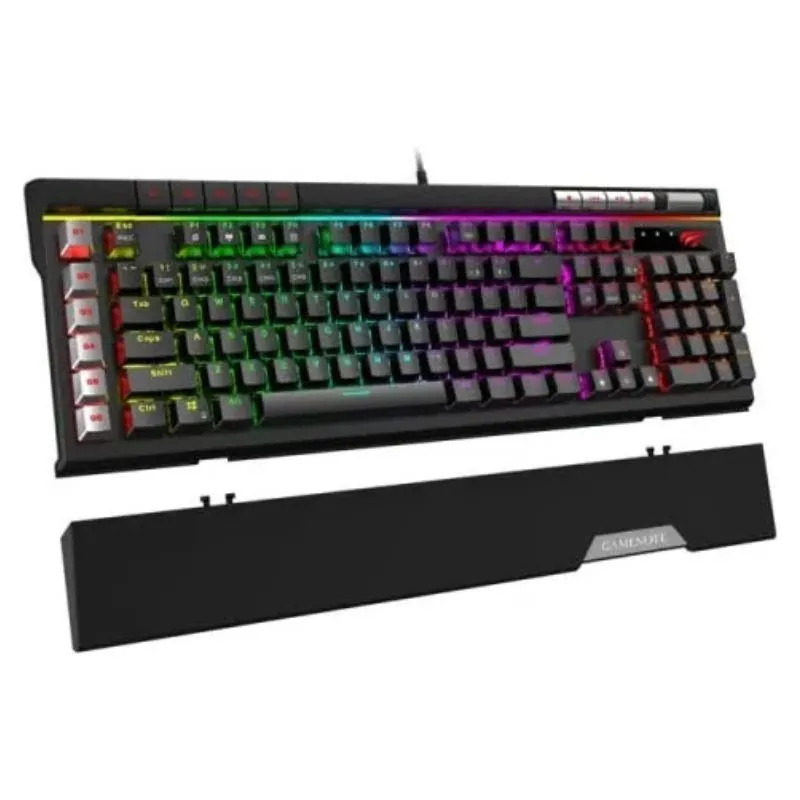 Keyboard HAVIT HV-KB462L Mechanical Gaming Keyboard, RGB Backlights - Black view 2