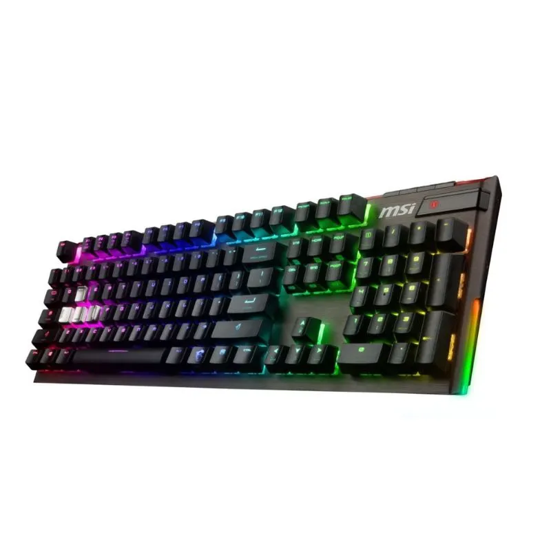 Keyboard MSI VIGOR GK80 RGB Mechanical Gaming Keyboard - Black view 3