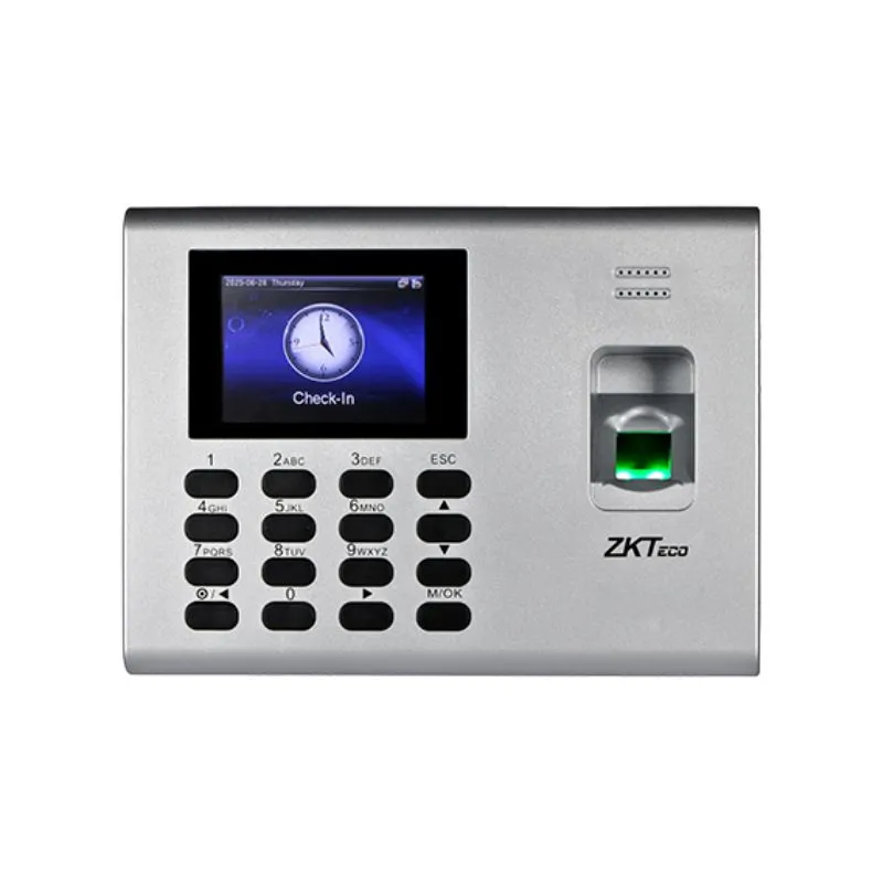 Network Device ZKTeco K40 Pro Fingerprint Attendance and Access Control Terminal view 2