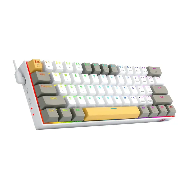 Keyboard Redragon K530RGB-PRO Draconic - Yellow/White/Gray Wireless Gaming view 2