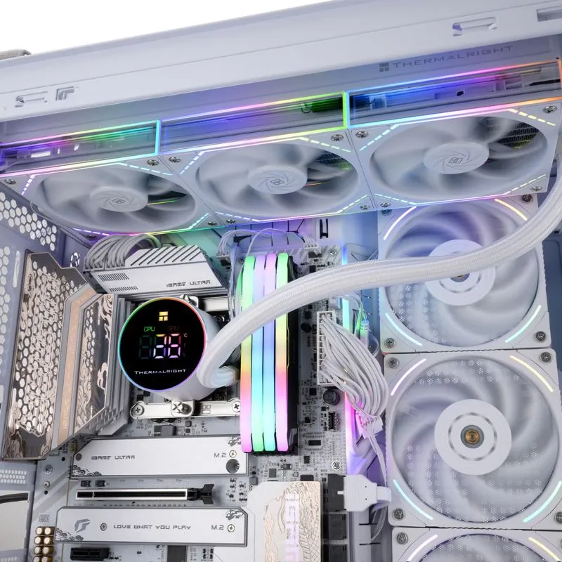 Cooler Thermalright Frozen Magic Digital 360 ARGB Liquid Cooler - White view 2