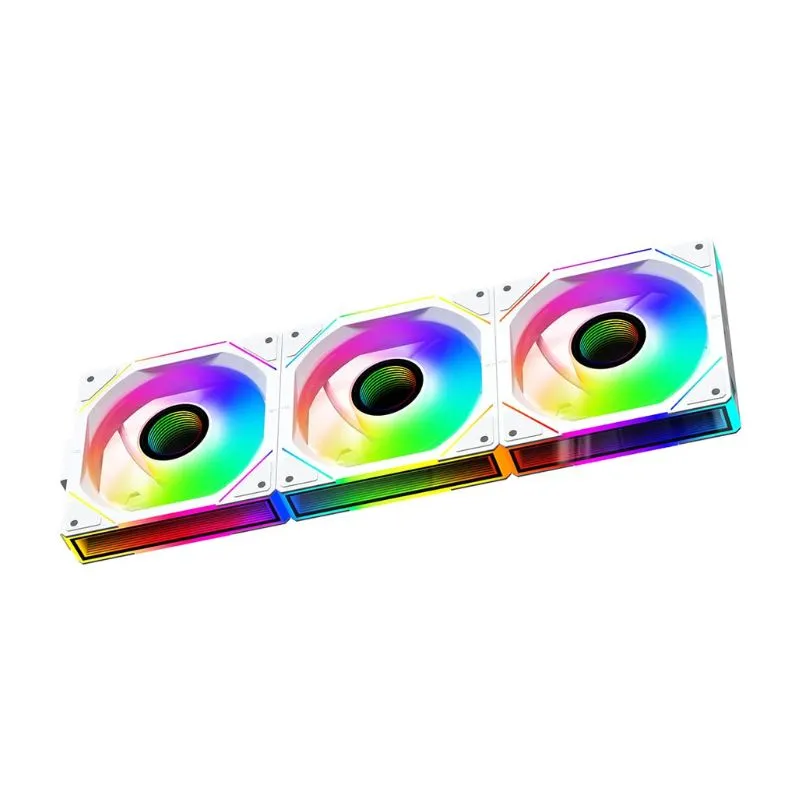 Cooler Jungle Leopard Interstellar V3 ARGB 120mm Reversible (3-Pack Fans) - White