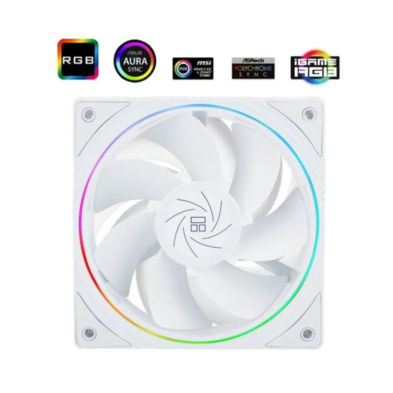Cooler Thermalright TL-S12RW ARGB Case PC Fan - White